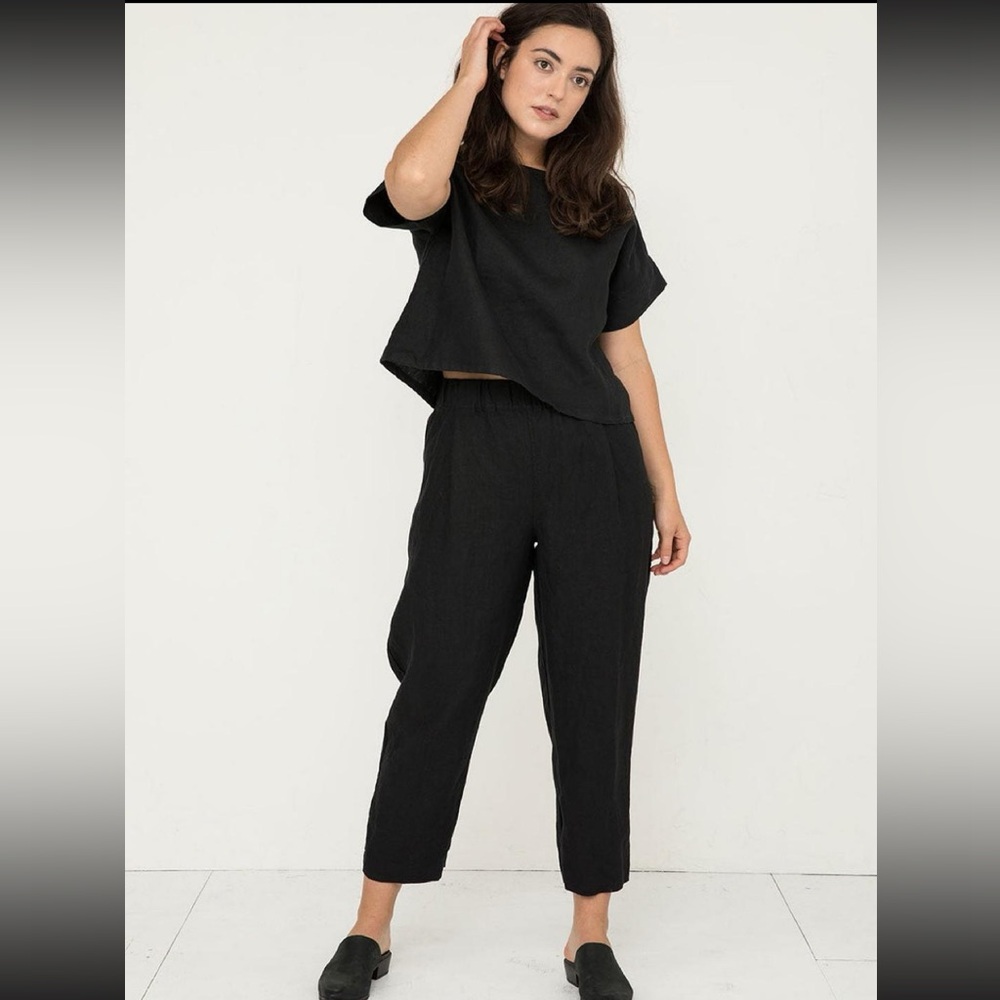 Elizabeth Suzann Andy linen trouser XXS